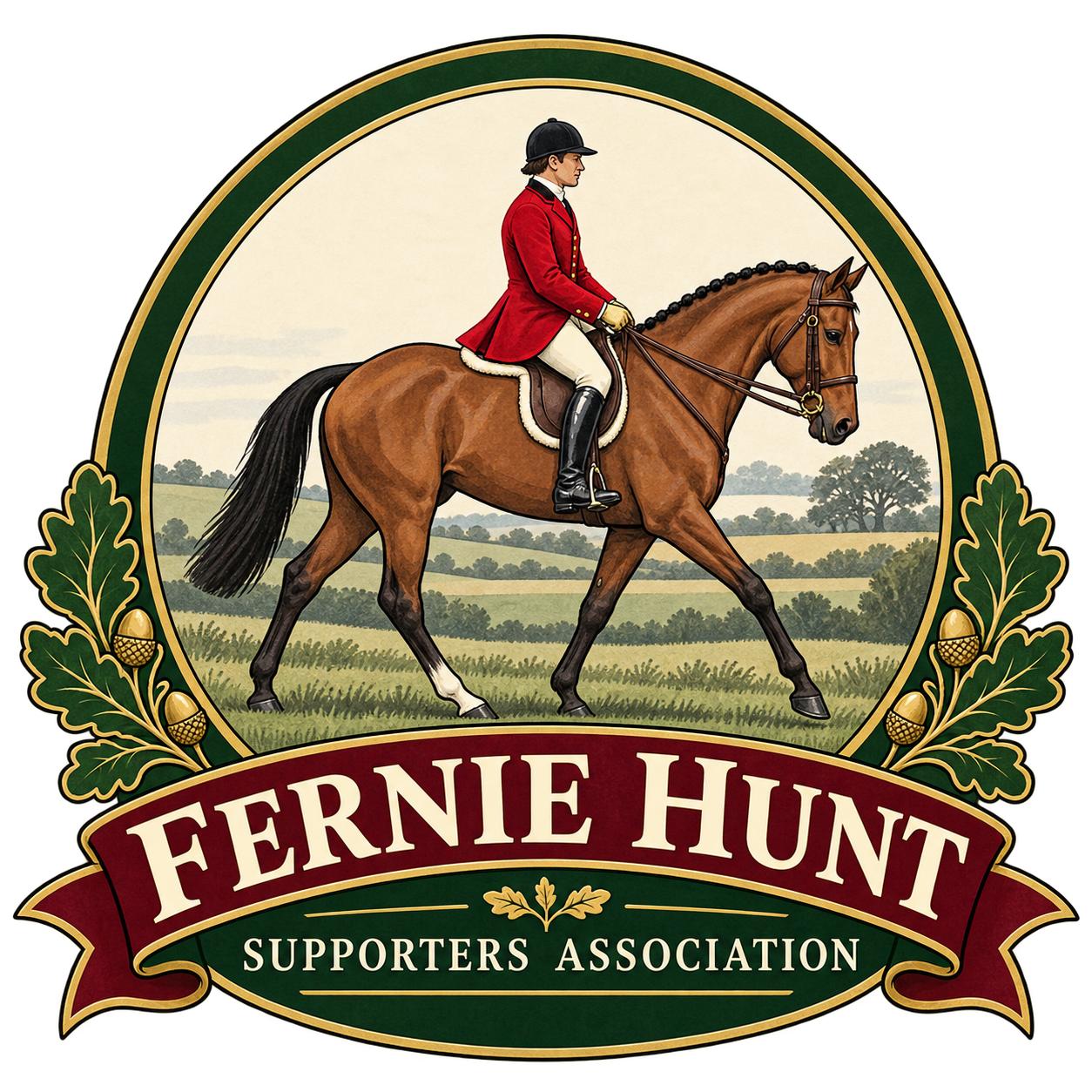 Fernie Hunt Supporters Association logo